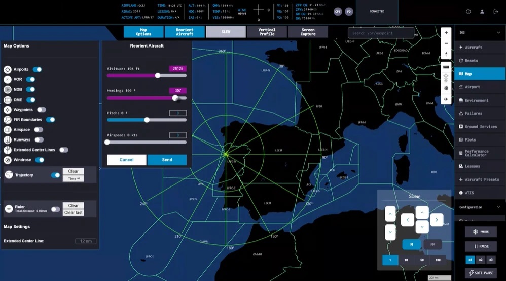 VOA.aero OEM simulation software; dynamics, IOS and qualification tooling
