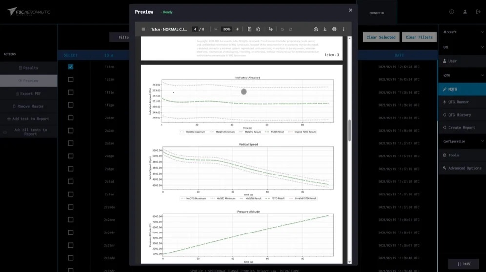 VOA.aero qualification and validation tooling for OEM Production Custom FFS